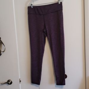 Purple exercise leggings, XXL